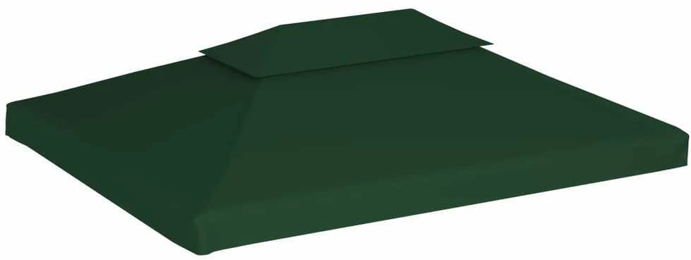 Atsarginis pavėsinės uždangalas, žalias, 310g/m², 3x4m