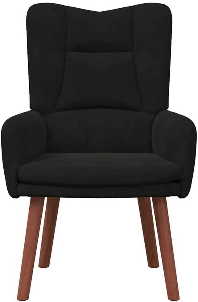 Fotelis krėslas Juoda 63 x 67 x 94 cm Aksomas