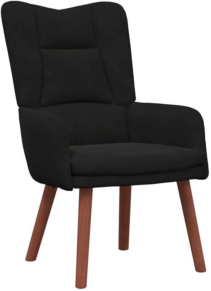 Fotelis krėslas Juoda 63 x 67 x 94 cm Aksomas