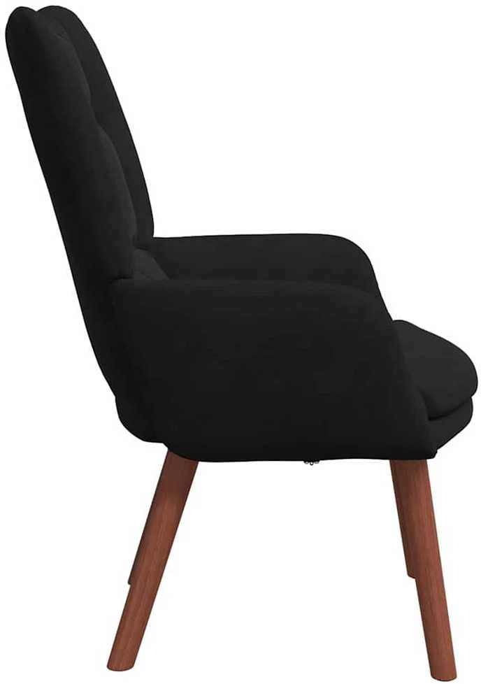 Fotelis krėslas Juoda 63 x 67 x 94 cm Aksomas