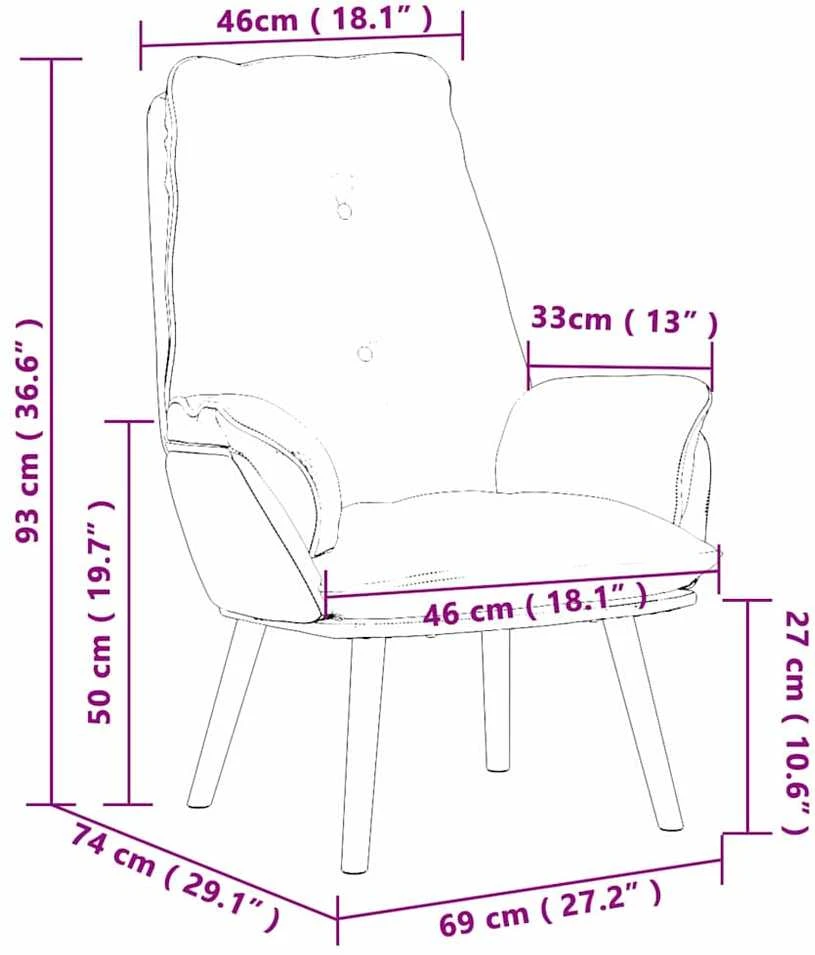 Fotelis krėslas Vyno raudona 69 x 74 x 93 cm Audinys ir Fanera