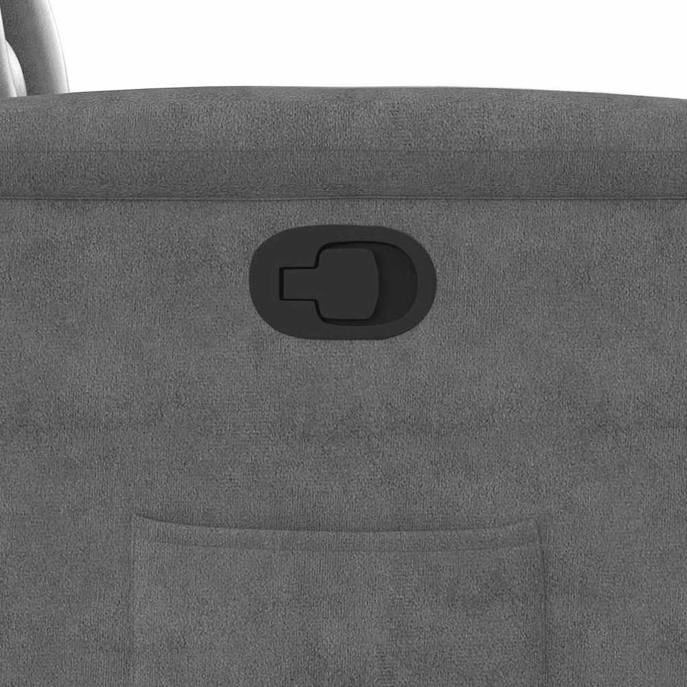Fotelis Atsistojantis atlošiamas krėslas, pilkas, mikropluošto audinys