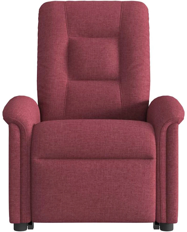 Fotelis Triton Atsistojantis elektrinis masažinis krėslas, vyno, audinys