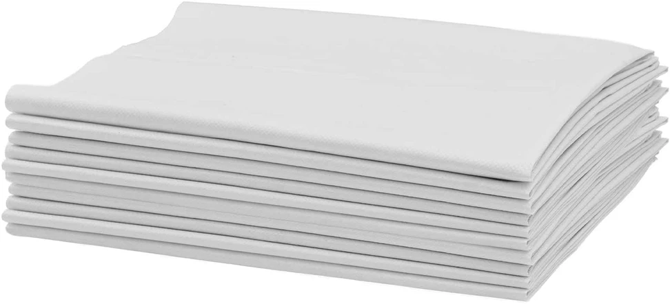 Audiniai maišai 50 vnt. Balta 60 x 110 cm PP