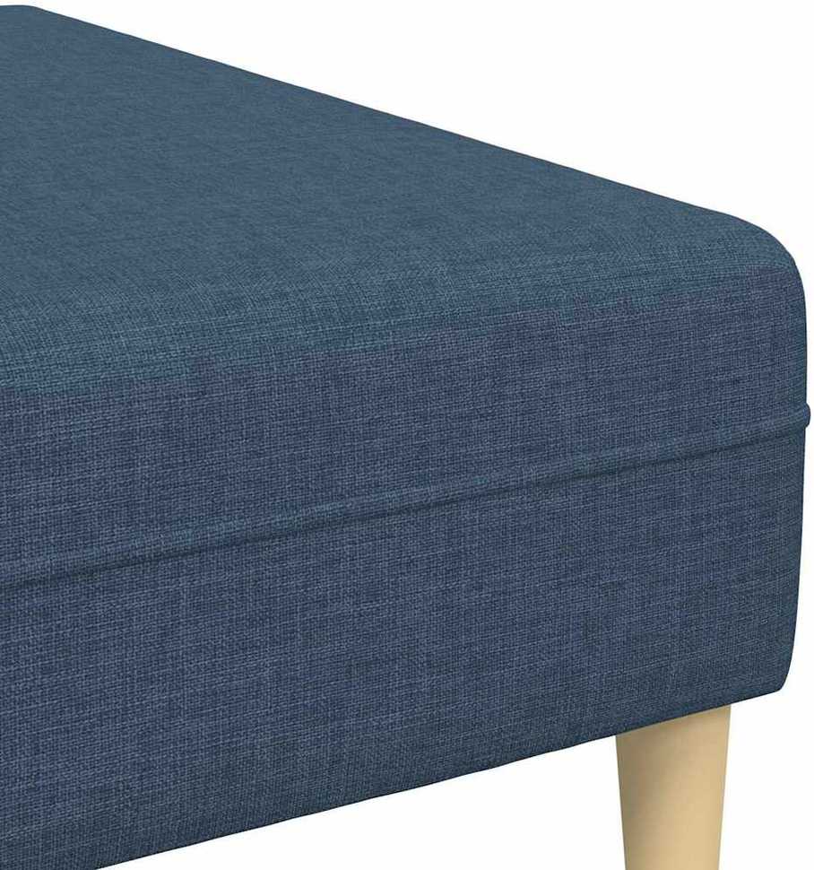 Sofa 3 vnt. Mėlyna audinys