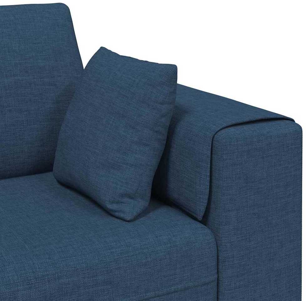 Sofa 3 vnt. Mėlyna audinys