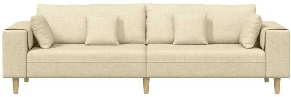 Sofa Kreminė 250 x 77 x 76 cm audinys