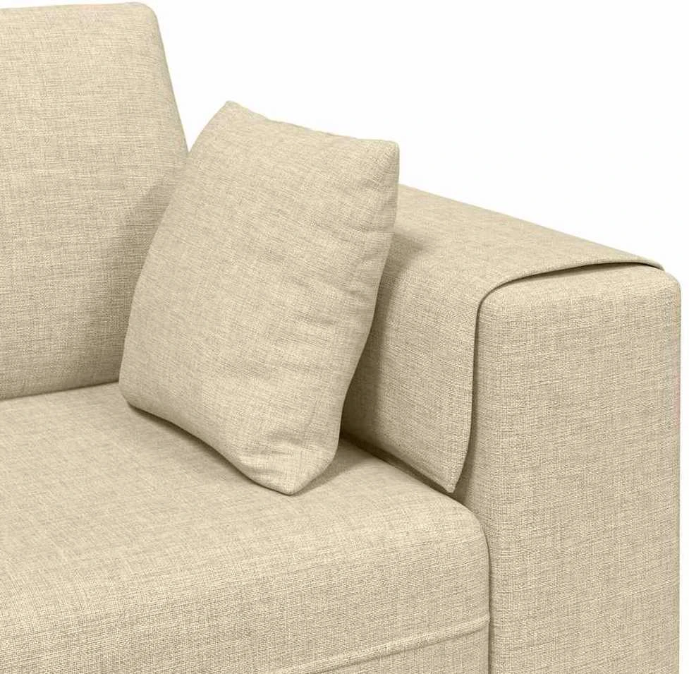 Sofa Kreminė 250 x 77 x 76 cm audinys