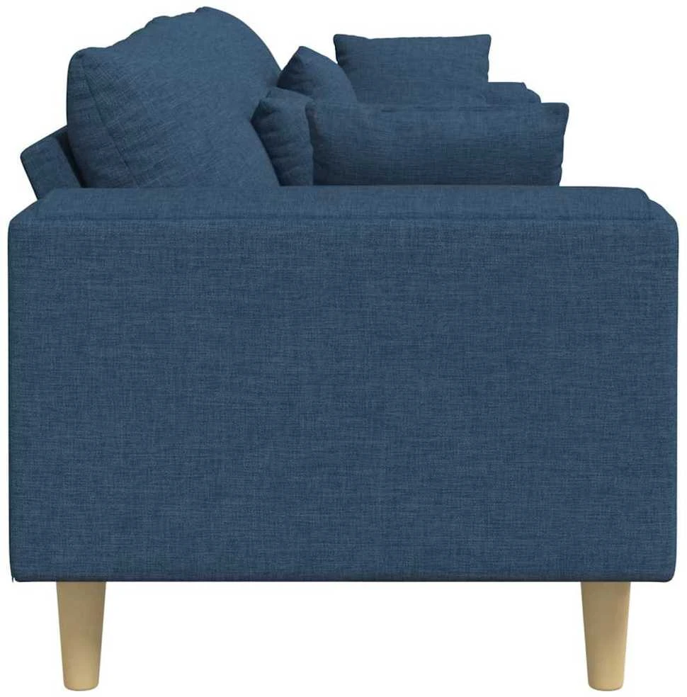 Sofa Mėlyna 250 x 77 x 76 cm audinys