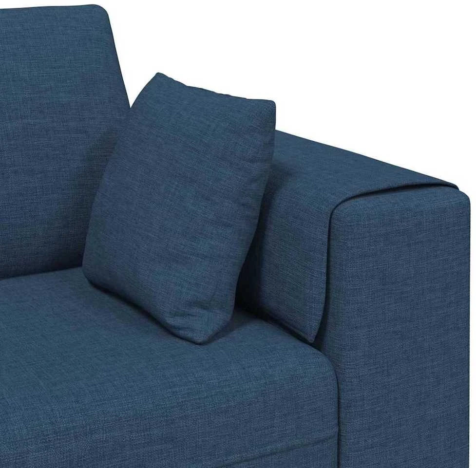 Sofa Mėlyna 250 x 77 x 76 cm audinys