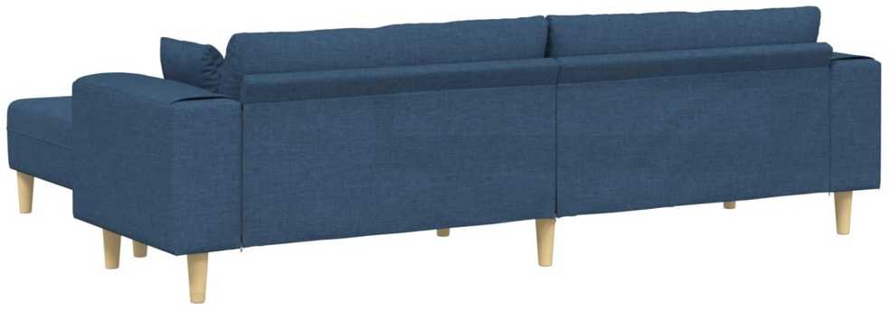 Sofa 3 vnt. Mėlyna audinys