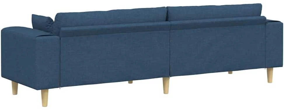 Sofa Mėlyna 250 x 77 x 76 cm audinys