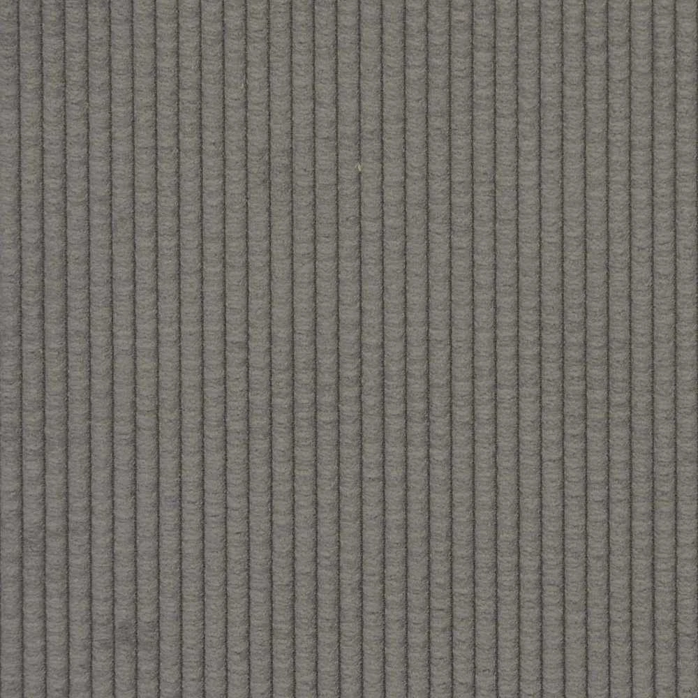 Sofa Šviesiai pilka 250 x 188 x 76 cm Kordūrinis audinys