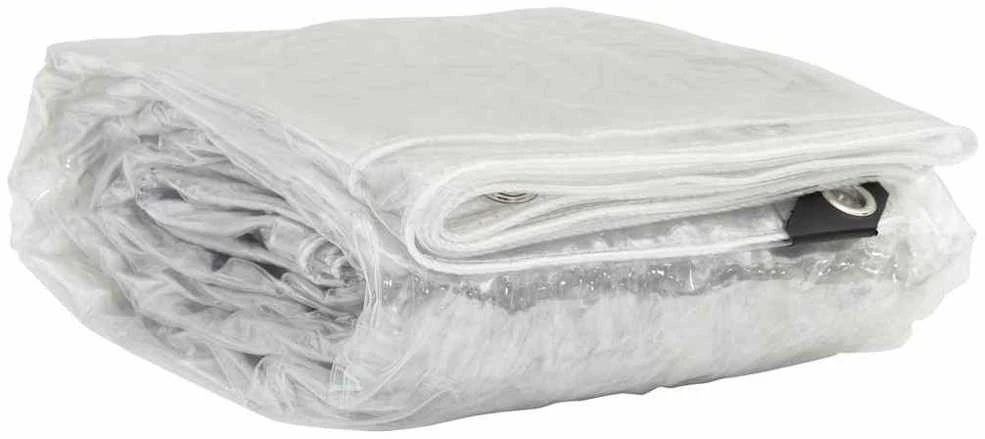 augalų dangtis su kilpomis 1x5 m PVC