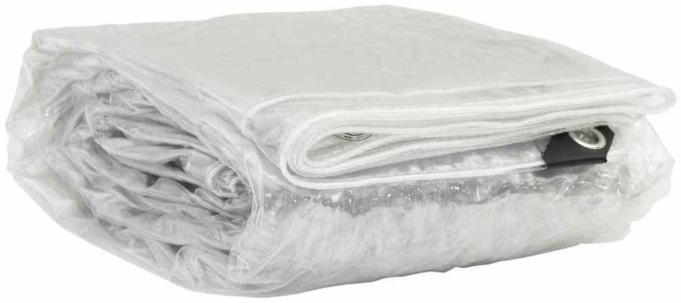 augalų dangtis su kilpomis 1x5 m PVC