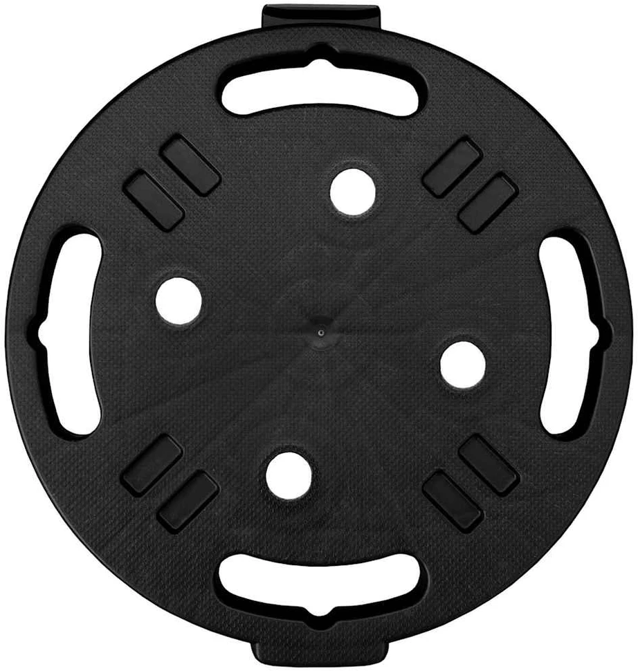 Augalų padėklai su ratukais, 5vnt., juodi, 30cm, 170kg