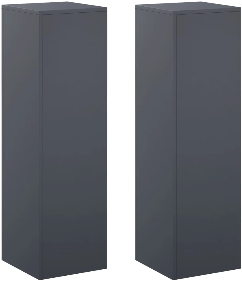 Augalų stovas 2 pcs Antracito 30 x 30 x 100 cm