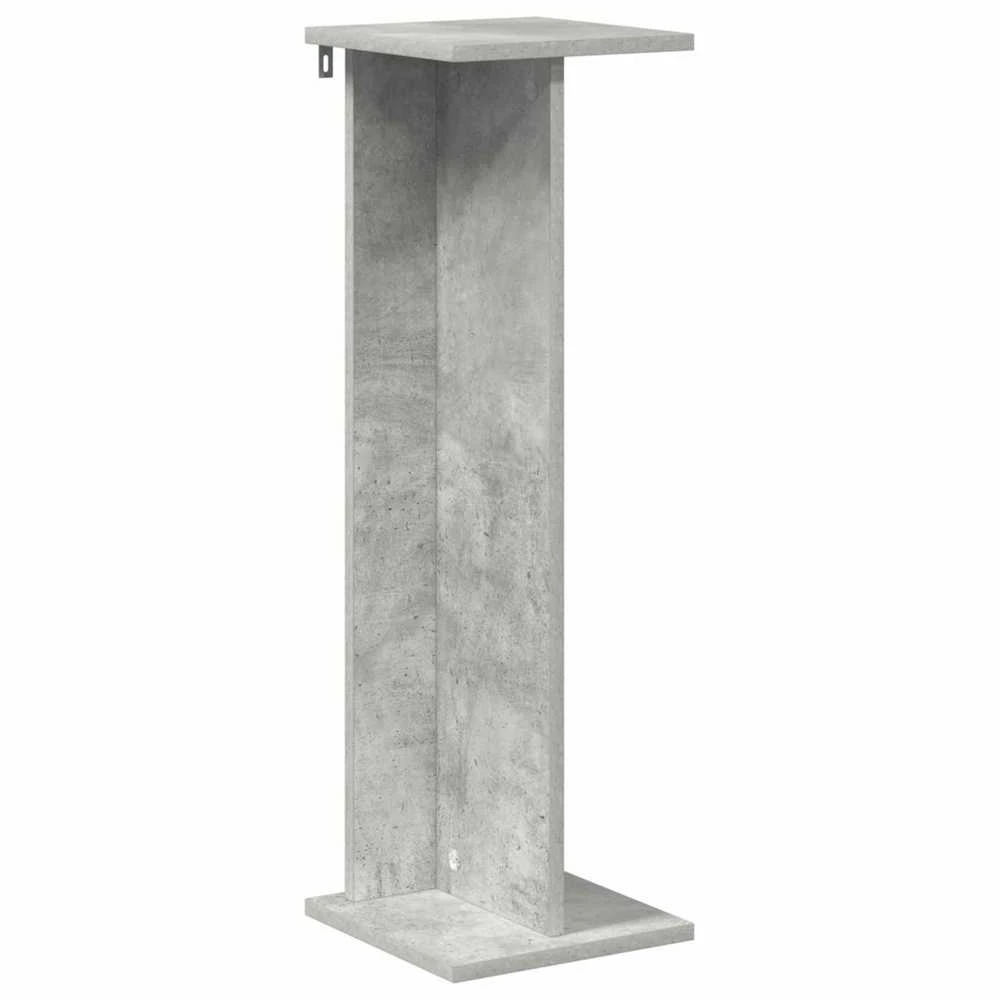 Augalų stovas 2 vnt. Betono pilka 25 x 25,5 x 80,5 cm