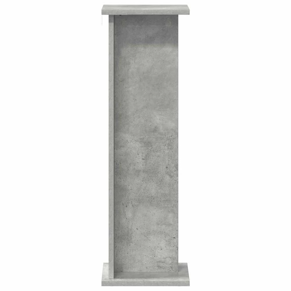 Augalų stovas 2 vnt. Betono pilka 25 x 25,5 x 80,5 cm
