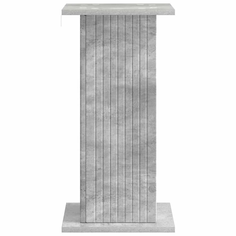 Augalų stovas 2 vnt. Betono pilka 30,5 x 30 x 60,5 cm