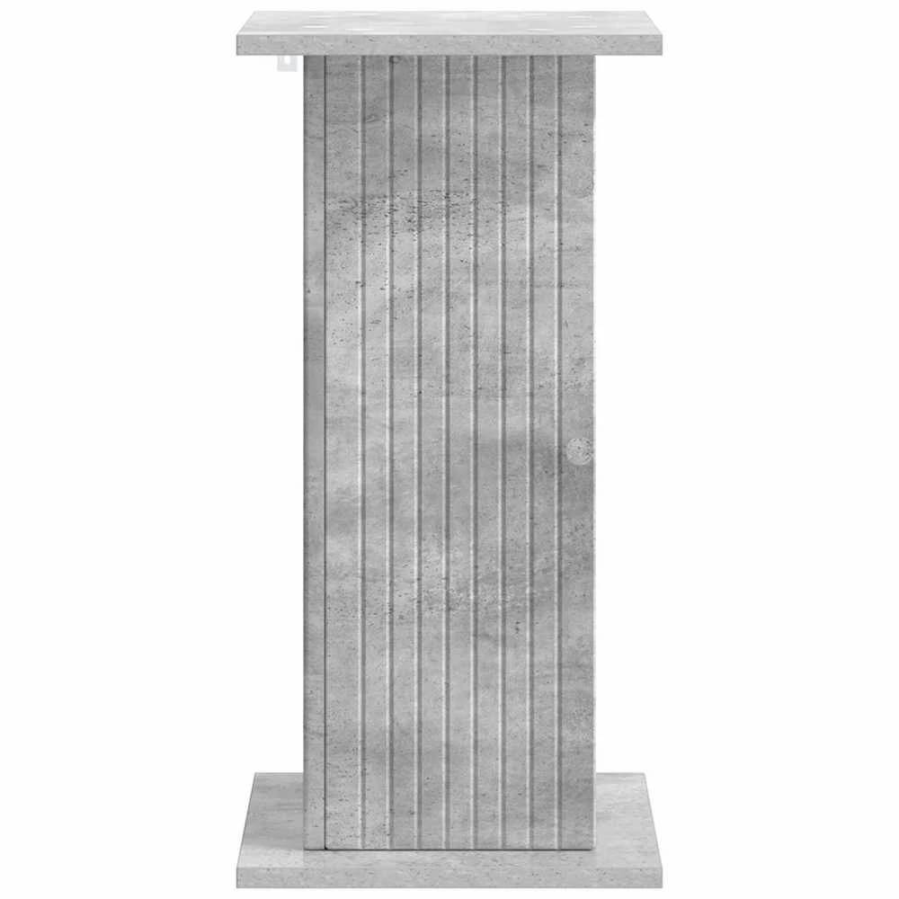 Augalų stovas 2 vnt. Betono pilka 30,5 x 30 x 60,5 cm