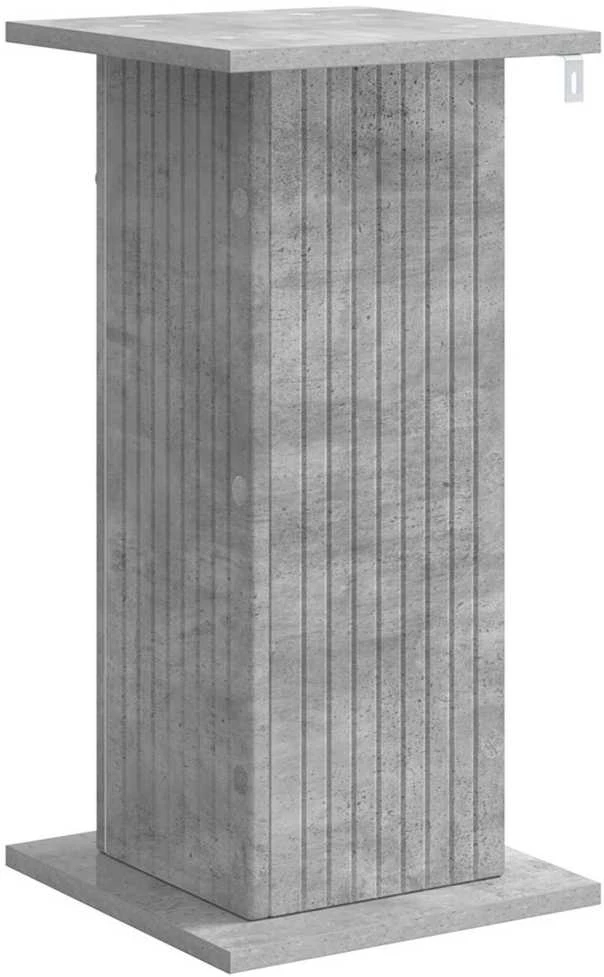 Augalų stovas 2 vnt. Betono pilka 30,5 x 30 x 60,5 cm