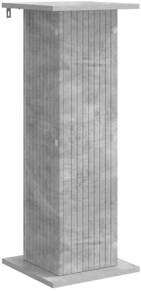 Augalų stovas 2 vnt. Betono pilka 30,5 x 30 x 80,5 cm