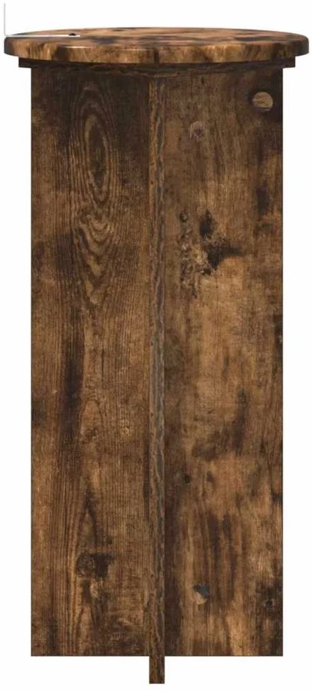 Augalų stovas 2 vnt. Dūminio ąžuolo 29,5 x 29,5 x 60 cm