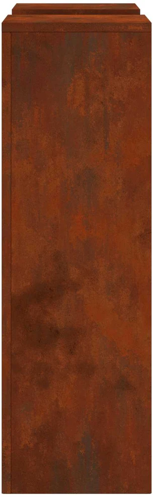 Augalų stovas 2 vnt. Rūdijanti 24 x 24 x 75 cm