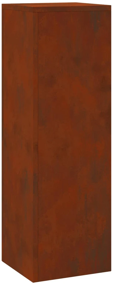 Augalų stovas 2 vnt. Rūdijanti 24 x 24 x 75 cm
