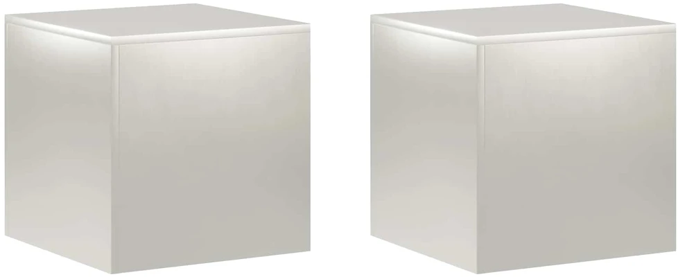 Augalų stovas 2 pcs Sidabrinė 40 x 40 x 40 cm Plienas
