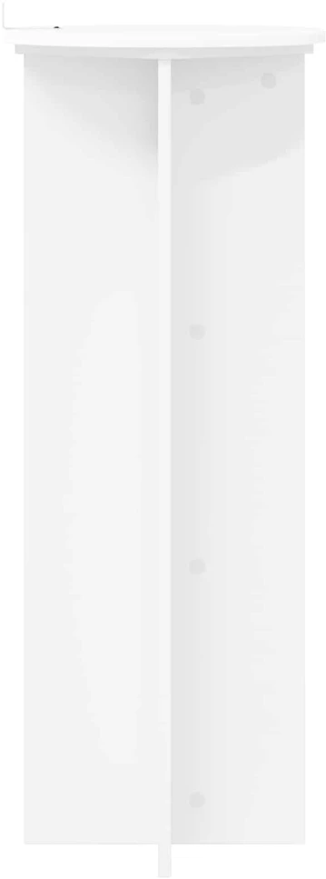 Augalų stovas 2 vnt. Balta Ø40 x 100 cm Apdirbta mediena