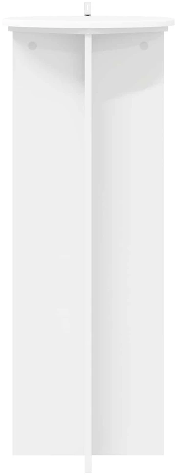 Augalų stovas 2 vnt. Balta Ø40 x 100 cm Apdirbta mediena
