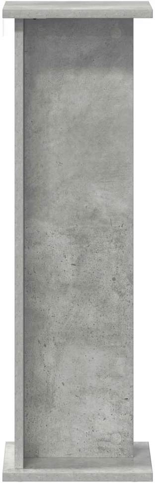 Augalų stovas 2 vnt. Betono pilka 25 x 25,5 x 80,5 cm