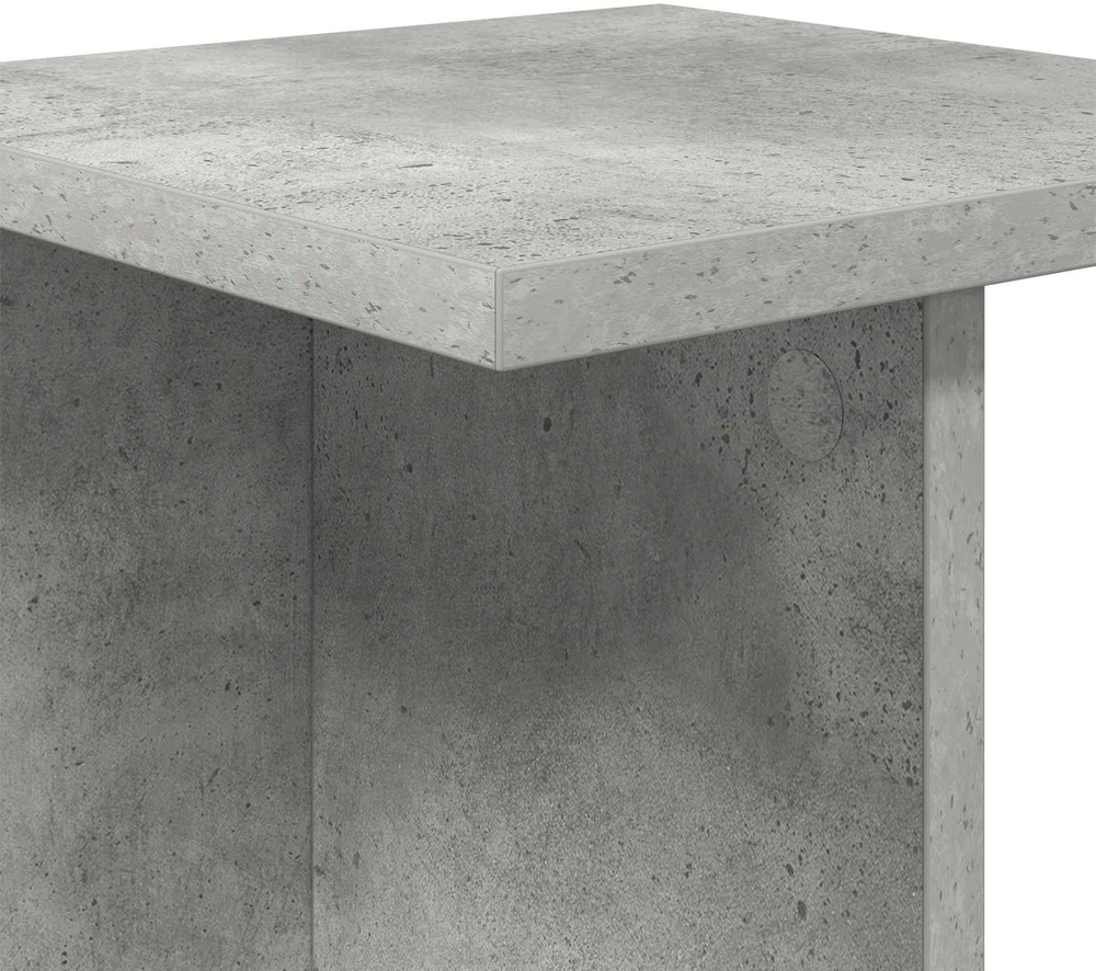 Augalų stovas 2 vnt. Betono pilka 25 x 25,5 x 80,5 cm