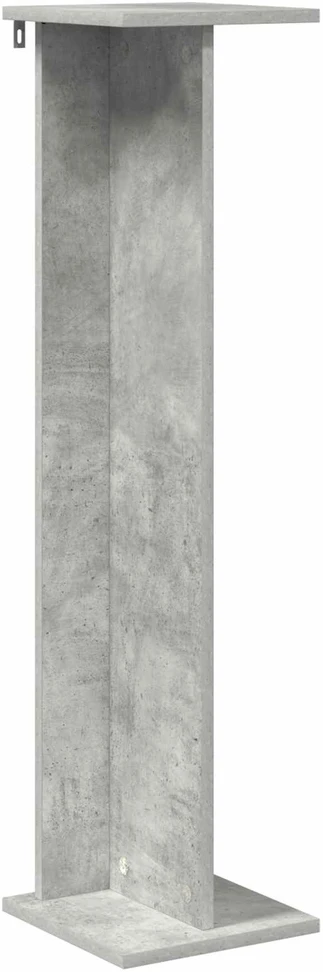 Augalų stovas 2 vnt. Betono pilka 25 x 25,5 x 100,5 cm