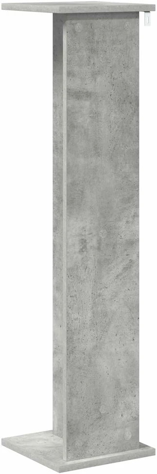 Augalų stovas 2 vnt. Betono pilka 25 x 25,5 x 100,5 cm