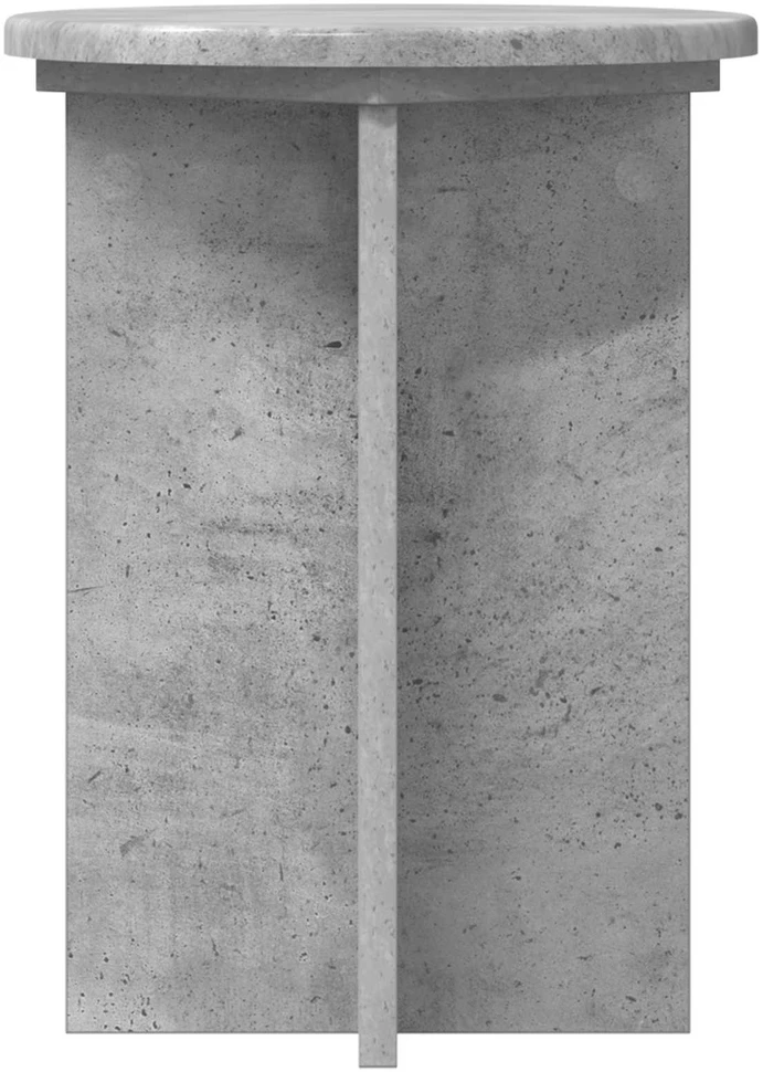 Augalų stovas 2 vnt. Betono pilka Ø29,5 x 40 cm