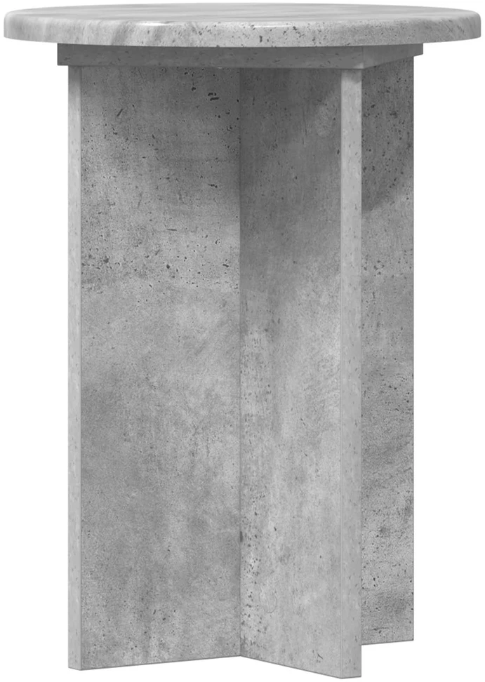 Augalų stovas 2 vnt. Betono pilka Ø29,5 x 40 cm