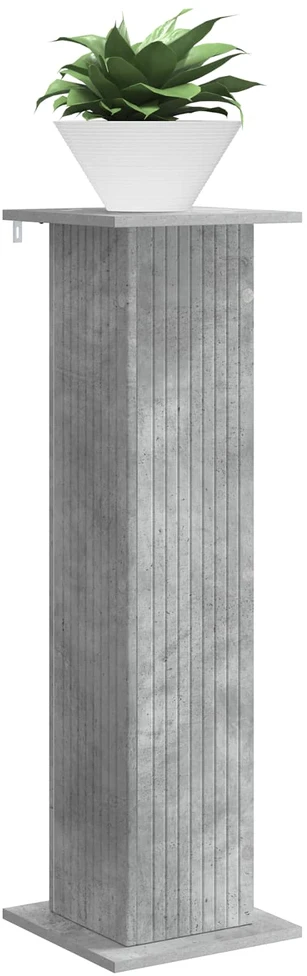 Augalų stovas 2 vnt. Betono pilka 30,5 x 30 x 100,5 cm