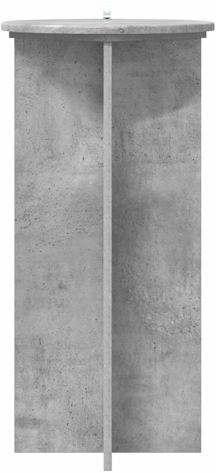 Augalų stovas 2 vnt. Betono pilka 40 x 40 x 80 cm