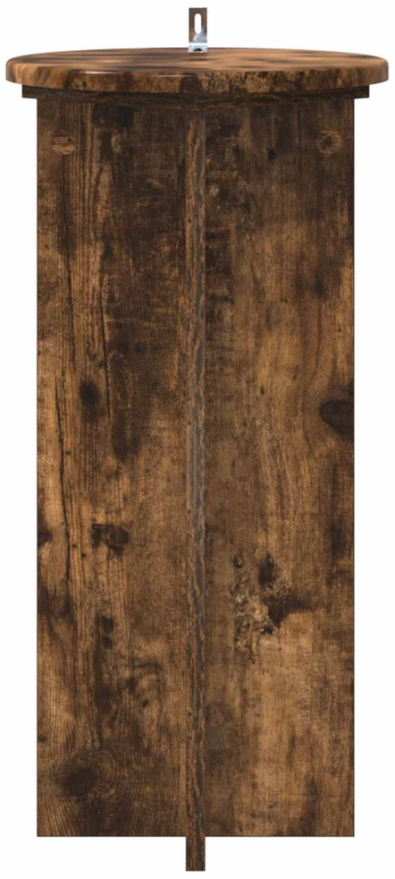 Augalų stovas 2 vnt. Dūminio ąžuolo 29,5 x 29,5 x 60 cm