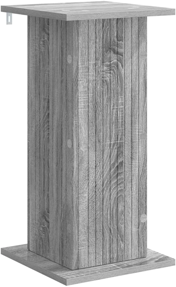 Augalų stovas 2 vnt. Pilka sonoma ąžuolo 30,5 x 30 x 60,5 cm