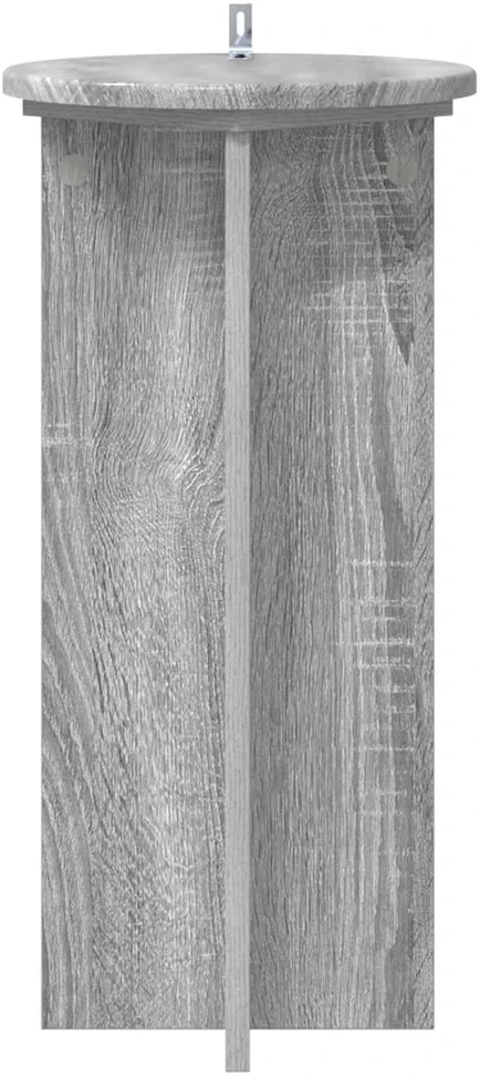 Augalų stovas 2 vnt. Pilka sonoma ąžuolo 29,5 x 29,5 x 60 cm
