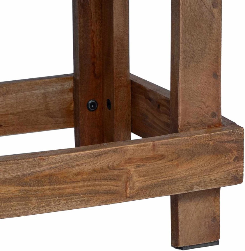 Augalų stovas 2 vnt. Ruda 70 x 11 x 27 cm Mahogany Medis