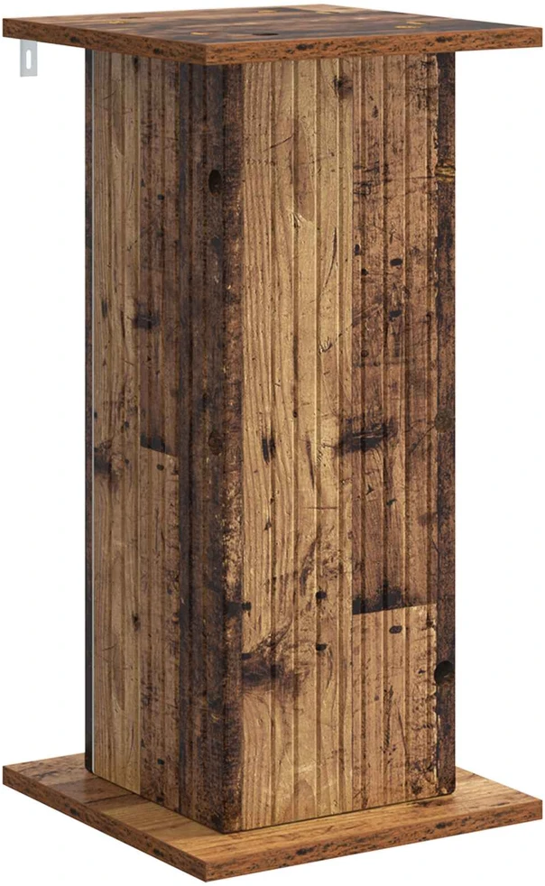Augalų stovas 2 vnt. Sendintos medienos 30,5 x 30 x 60,5 cm