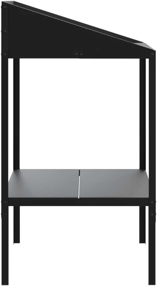 Augalų stovas, antracito, 56,5x54,5x100cm, plienas