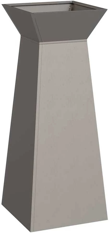 Stulpinis sodinukas 2 vnt. Rūdijanti 40 x 40 x 100 cm