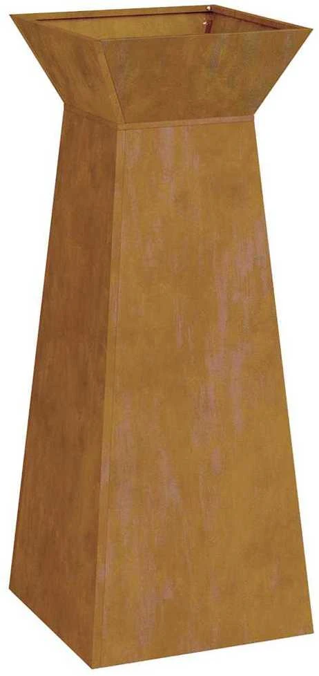Stulpinis sodinukas 2 vnt. Rūdijanti 40 x 40 x 100 cm