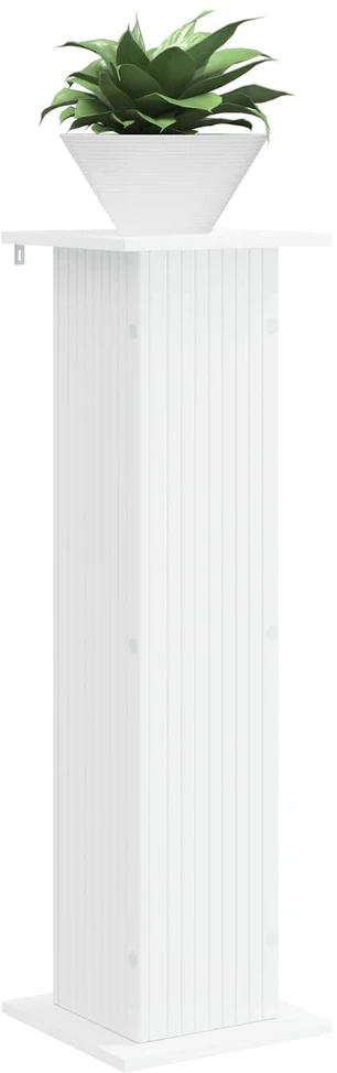 Augalų stovas Balta 30,5 x 30 x 100,5 cm Apdirbta mediena